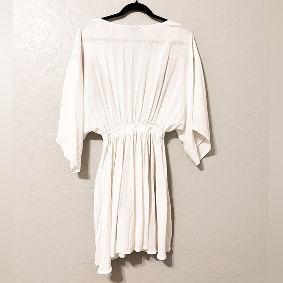 Forever 21 Embroidered Floral Swim Cover Up/Dress - Picture 4 of 5